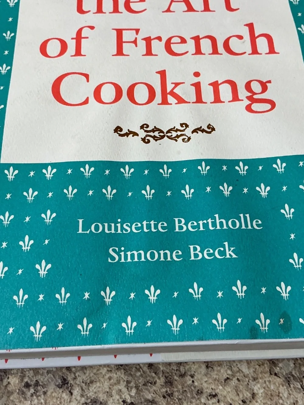 Mastering the Art of French Cooking Cookbook Julia Child
